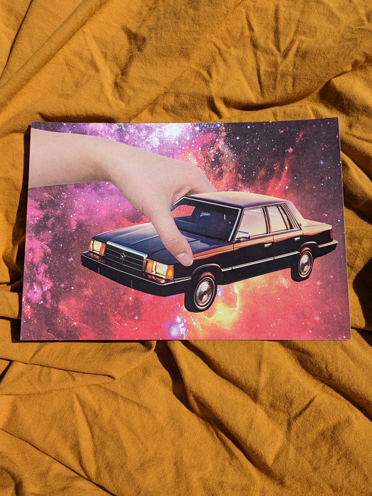 Playing Cars A5 Collage