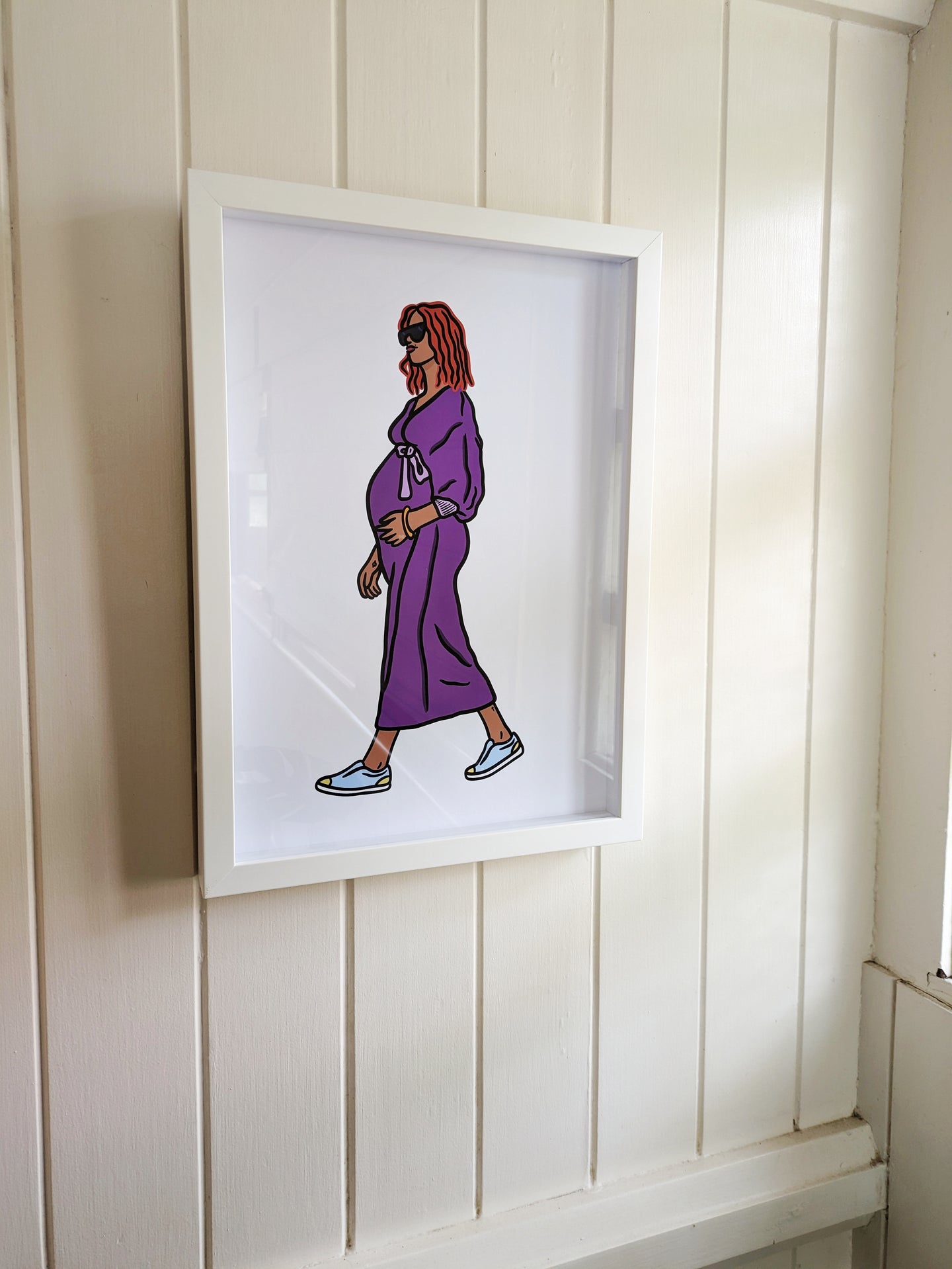 Zoe A3 FRAMED Print