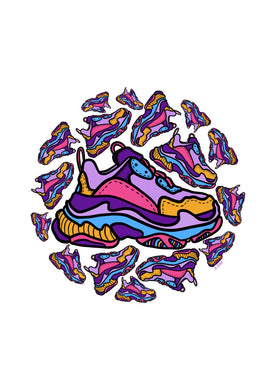 Sneakers A4 Print