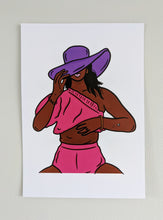 Load image into Gallery viewer, Wear The Damn Swim Suit A5 Print