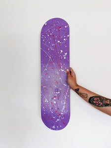 "Splats" Skateboard