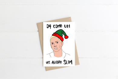 Eminem Christmas Greeting Card