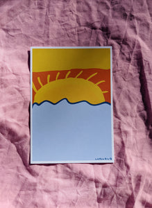 Sunset by Layla Boo A5 Print