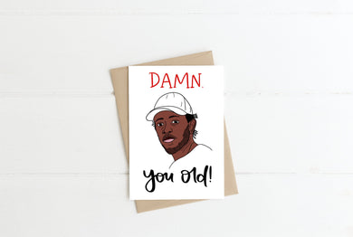 Kendrick Lamar Greeting Card