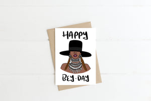 Beyonce Greeting Card